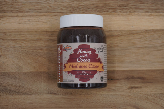 Ontario Local Honey with Cocoa- 500g