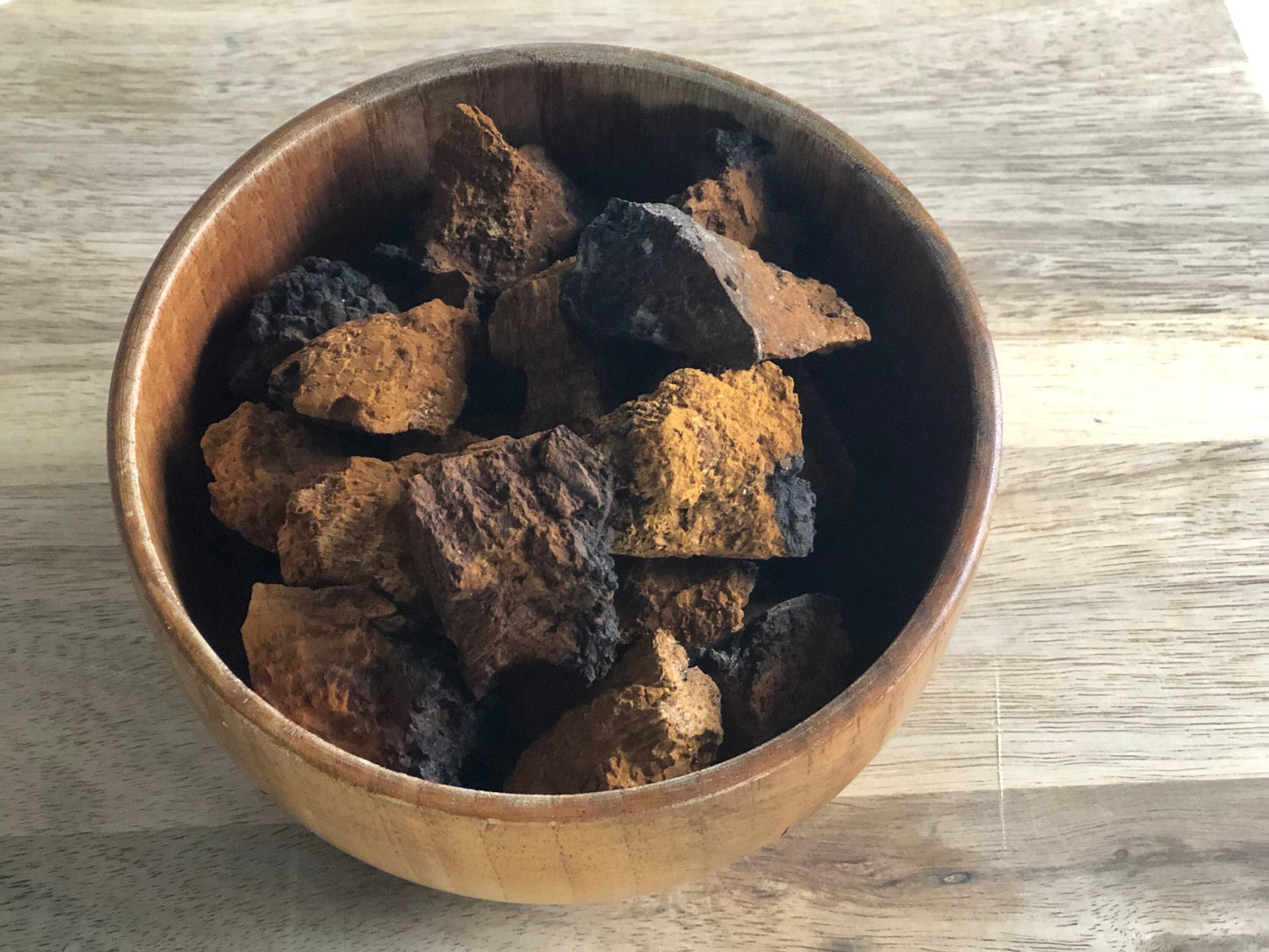 Chaga Mushroom Chunks, Wild Canadian Chaga, Chaga Forage,  100g, 3.52Oz, Inonotus Obliquus, 100% Natural and Wild, Brew Tea, Herbal