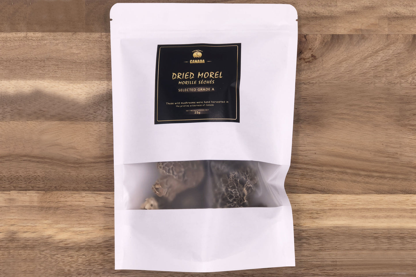 Dried Morel Mushrooms | Canadian Dried Mushrooms | Wild Crafted  |  25g | 0.88Oz